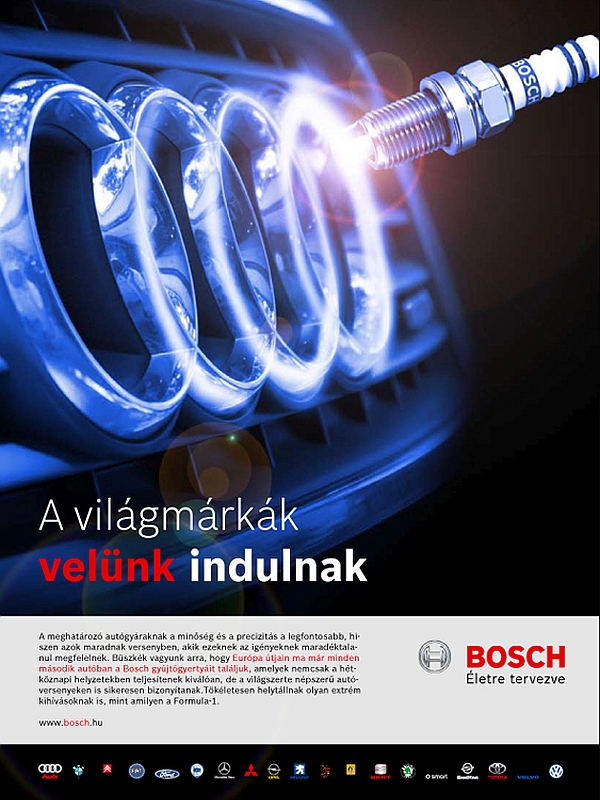Robert Bosch Audi key visual